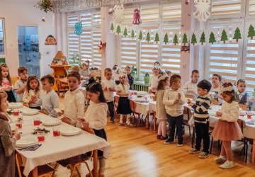 Radosna to nowina - w przedszkolu w świątecznych przygotowaniach czekają dzieci na Święta Bożego Narodzenia!