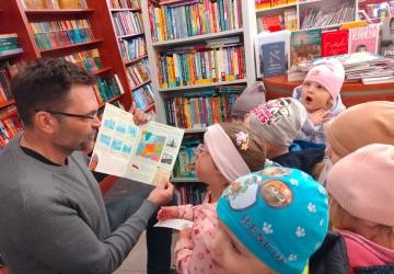 Zaczytani, zasłuchani - Misie z wizytą w księgarni